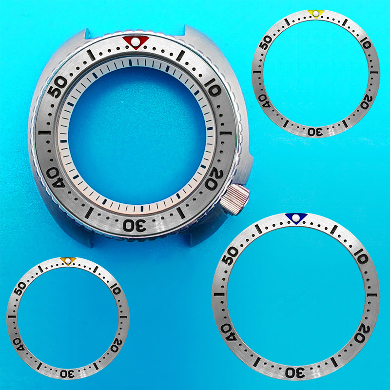 Watch Bezel Insert - 38mm Paslanmaz Çelik Çerçeve SKX007 SKX009
