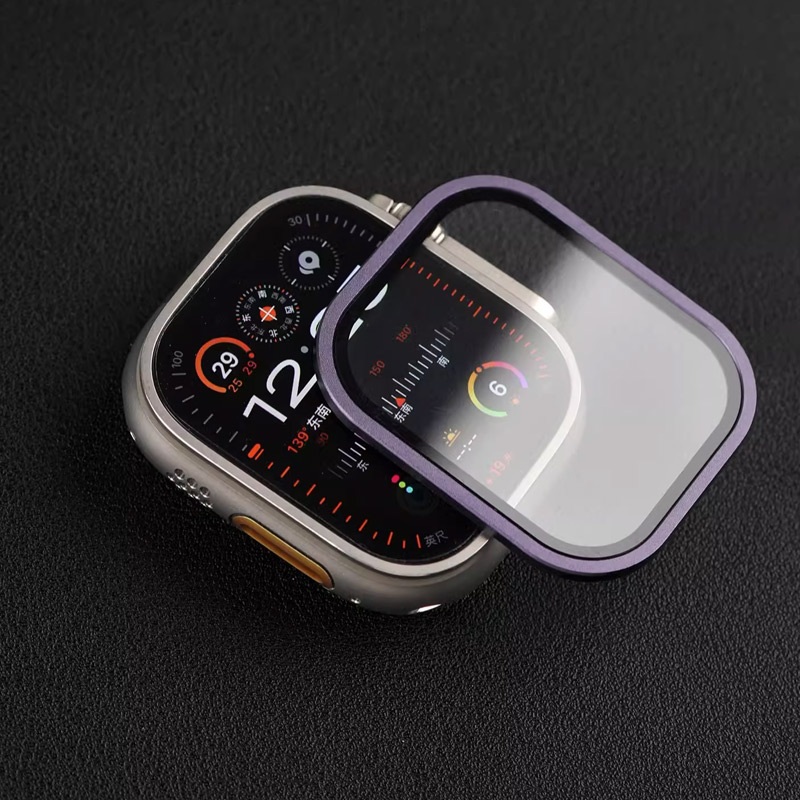 Apple Watch Band - Apple Watch Ultra için Temperli Cam