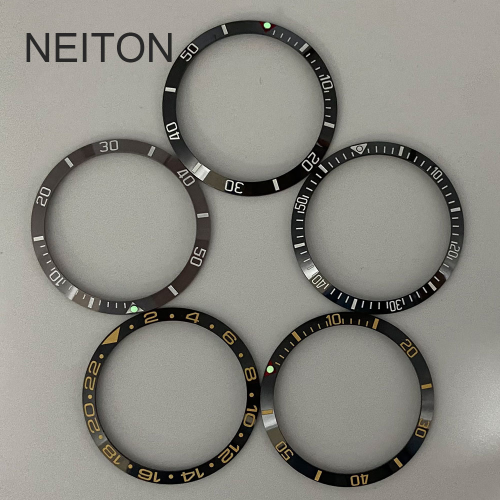 Watch Bezel Insert - NEITON 34mm Seramik Çerçeve Ekleme 36mm