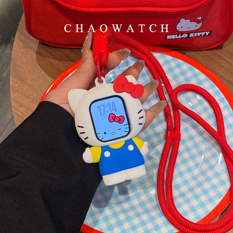 Apple Watch Band - Stokta Anime Hello Kitty Kayış Koruyucu