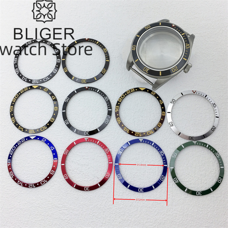 Watch Bezel Insert - BLIGER Saat Çerçeve Parçası 37.2mm X