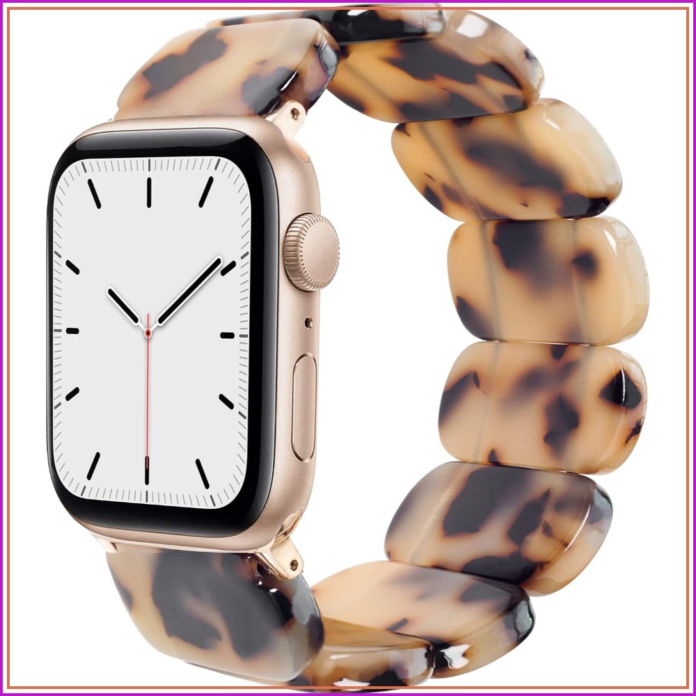Apple Watch Band - Heesch Tortoise Esnek Saat Bandı Apple