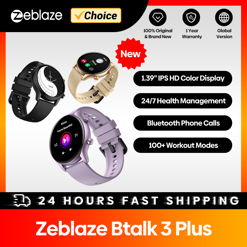 Watches Ladies Smartwatch - Yeni Zeblaze Btalk 3 Plus Sesli