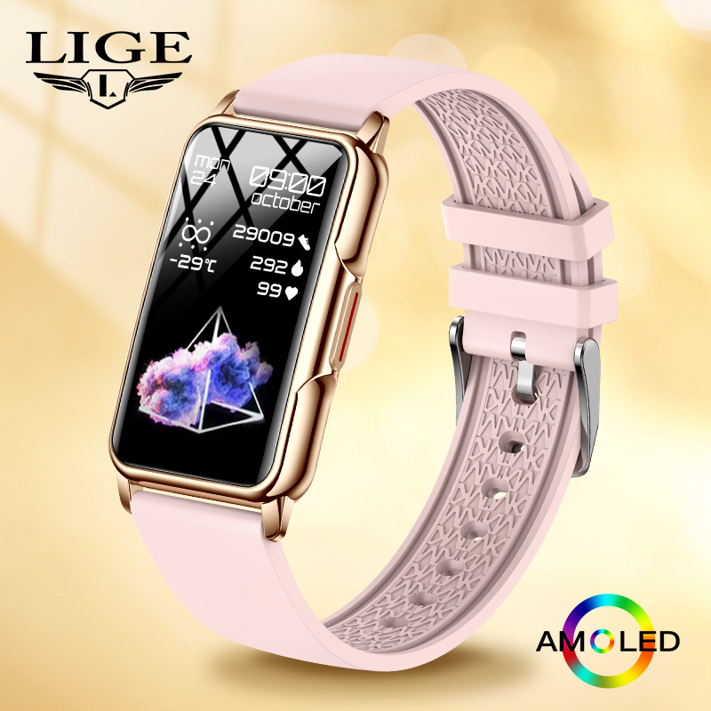 Watches Ladies Smartwatch - LIGE Adımsayar Bluetooth Çağrı Akıllı Saat