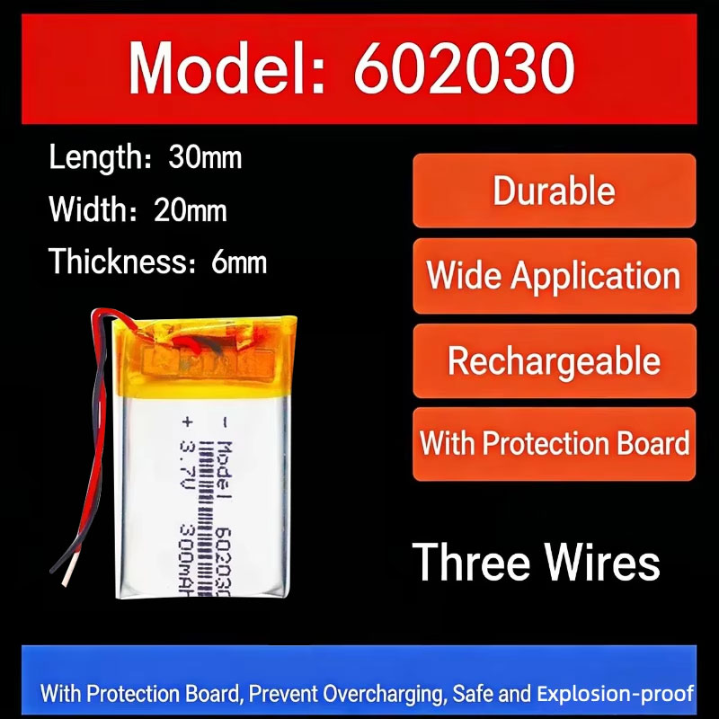 3.7V 300mAh 602030 Lityum Pil  - Smartwatch I Watches incelemesi ve fiyatı