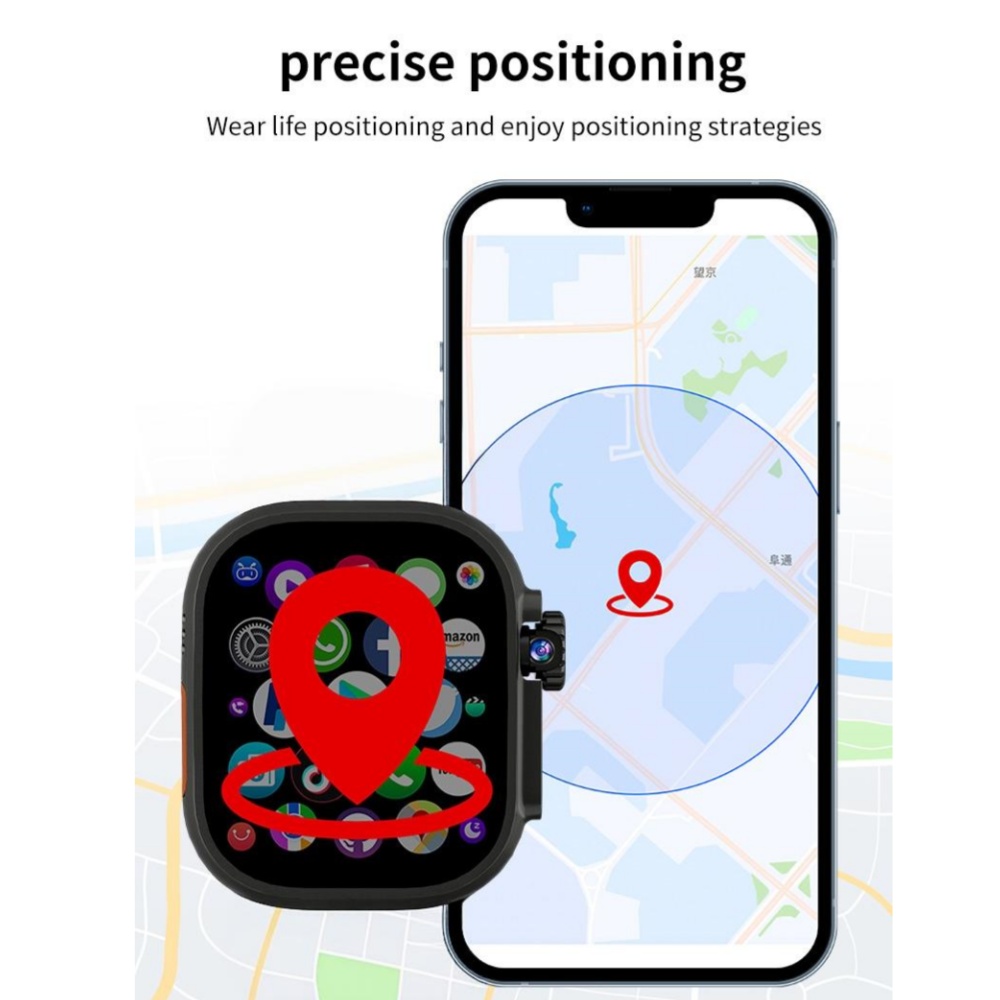 DW100 Pro plus Touch ID Akıllı - Heart Rate Gps Watch incelemesi ve fiyatı