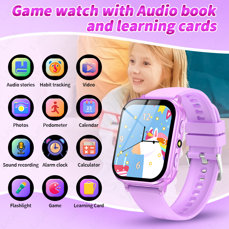 LIGE Çocuk Dijital akıllı saat - Smartwatch Digital Watches For Girls incelemesi ve fiyatı