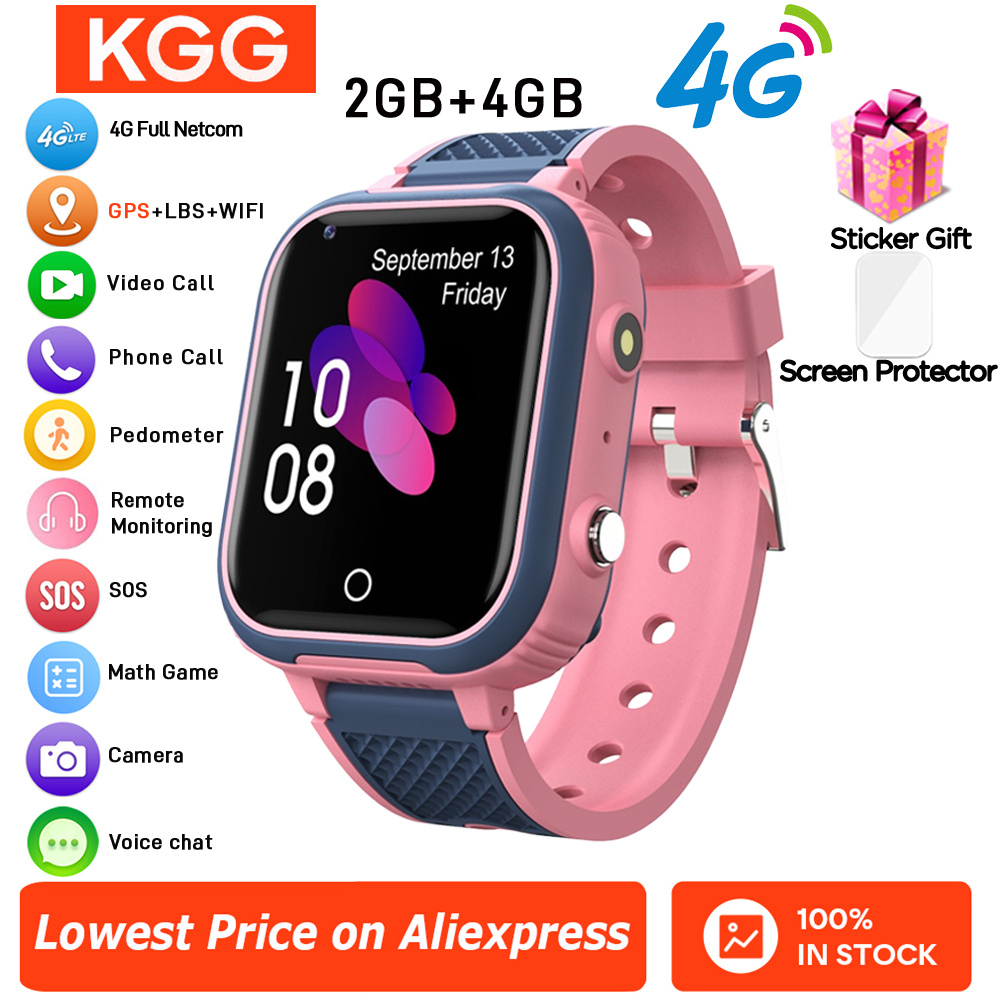 Çocuklar 4G akıllı saat LT21 4 - Smartwatch Watches For Children incelemesi ve fiyatı