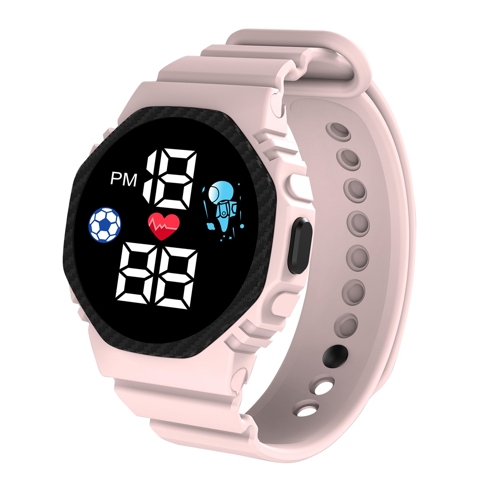 Çok renkli akıllı saat çocukla - Smartwatch Digital Watches For Girls incelemesi ve fiyatı