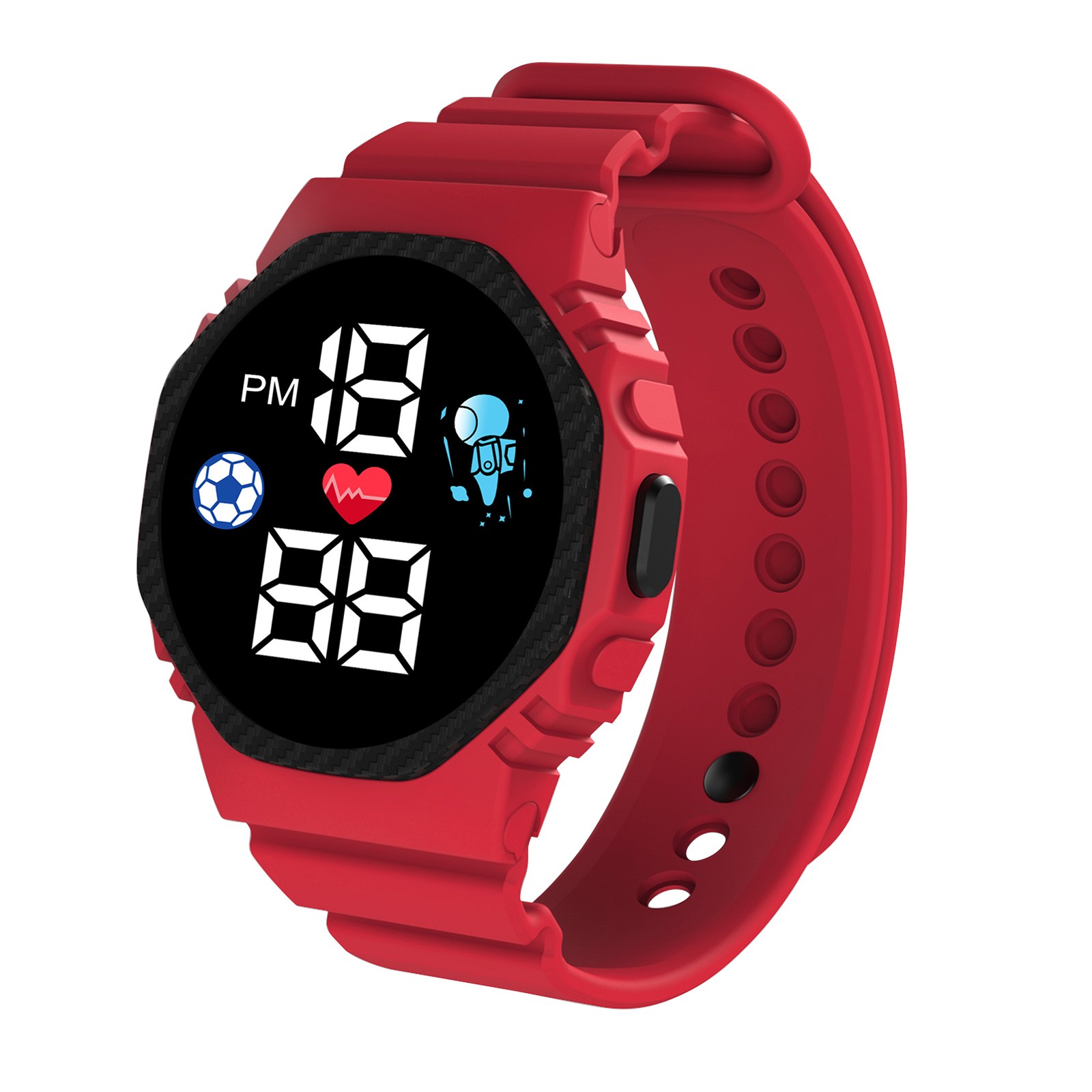 Çok renkli akıllı saat çocukla - Smartwatch Digital Watches For Girls incelemesi ve fiyatı