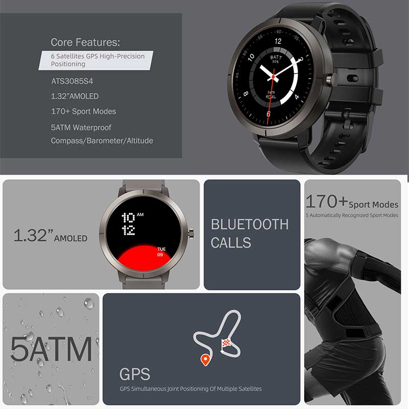 2026 GPS Akıllı Saat AMOLED 1. - Heart Rate Gps Watch incelemesi ve fiyatı