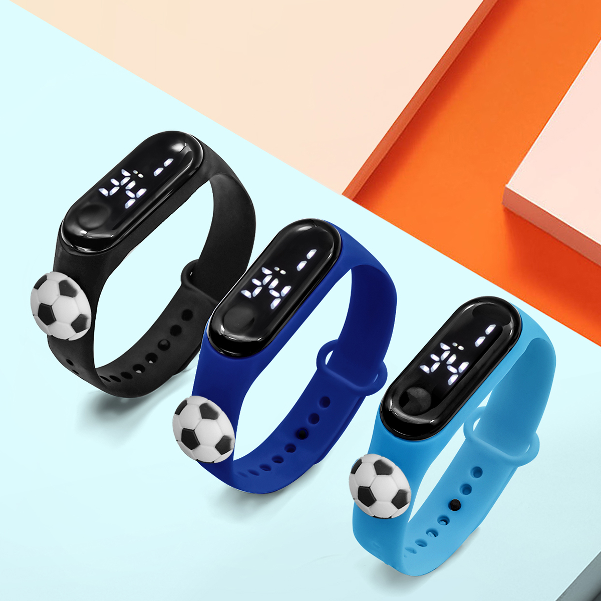 Sıcak satış 3 adet öğrenci Sma - Smartwatch Digital Watches For Girls incelemesi ve fiyatı