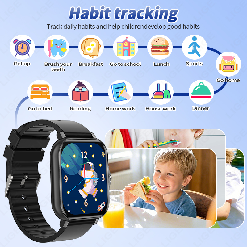 LIGE 2025 Sesli Kitap Çocuk Sm - Smartwatch Digital Watches For Girls incelemesi ve fiyatı