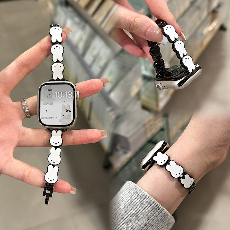Miffy Tavşan Deri Saat Kayışı  - Apple Watch Band incelemesi ve fiyatı