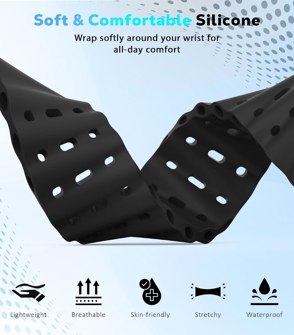 Yükseltilmiş Ocean Watch Band, - Apple Watch Band incelemesi ve fiyatı