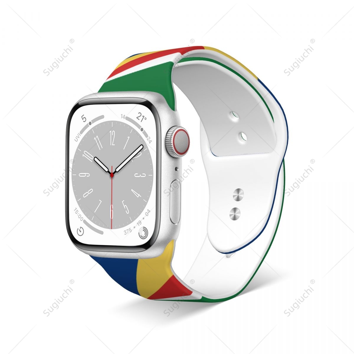 Unisex Seyşeller Bayrağı 3D Ba - Apple Watch Band incelemesi ve fiyatı