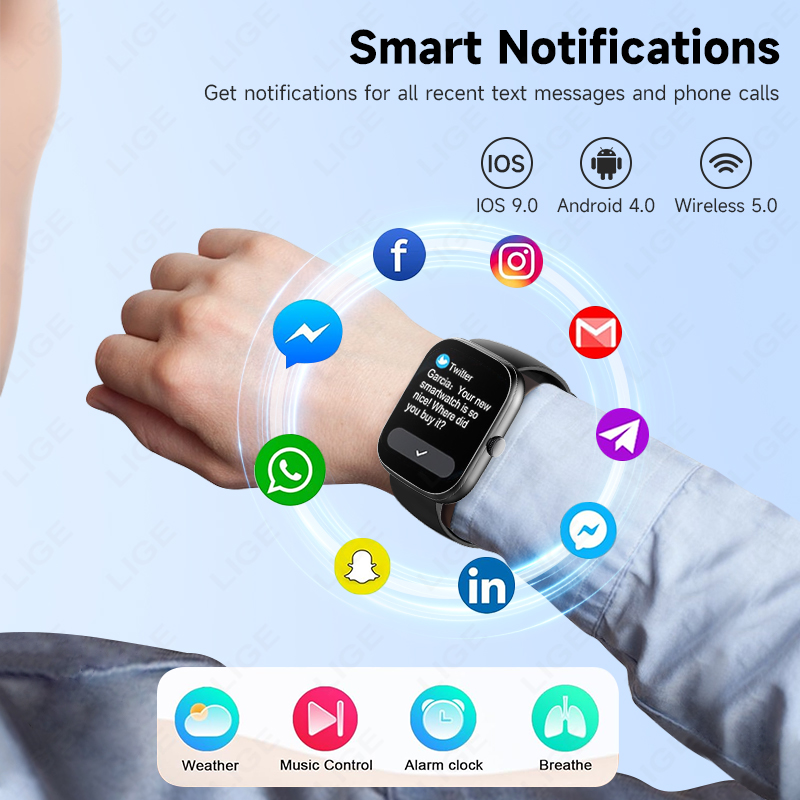 2026 yeni Android için Bluetoo - Watches Ladies Smartwatch incelemesi ve fiyatı