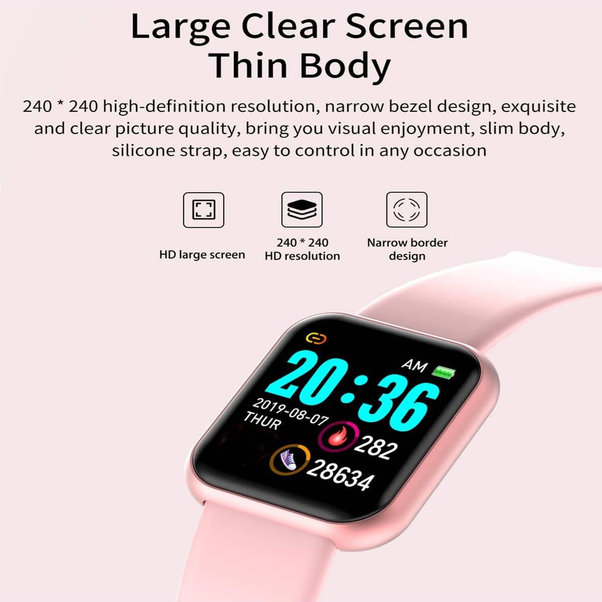 2025 Yeni Dijital Saatler Akıl - Smartwatch Digital Watches For Girls incelemesi ve fiyatı