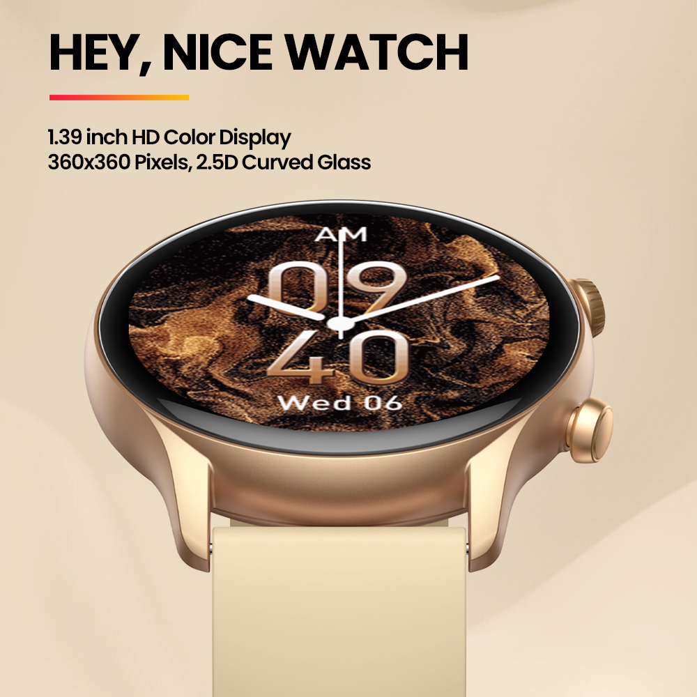 Yeni Zeblaze Btalk 3 Plus Sesl - Watches Ladies Smartwatch incelemesi ve fiyatı