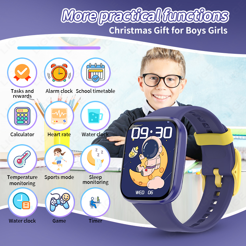 Lige Çocuk akıllı saat Kadın S - Smartwatch Digital Watches For Girls incelemesi ve fiyatı