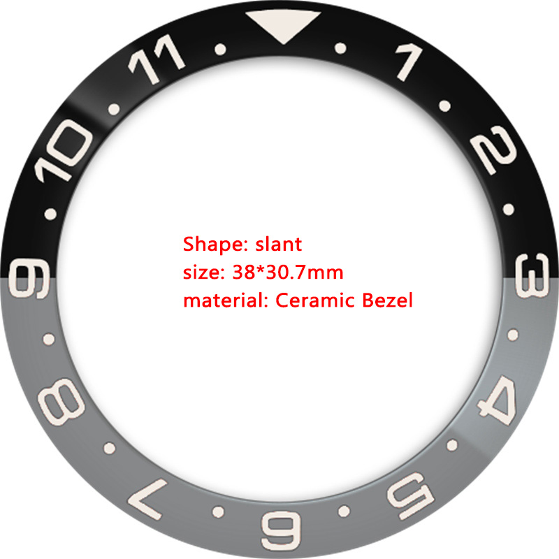 Seramik 38mmx30.7mm GMT Saat B - Watch Bezel Insert incelemesi ve fiyatı