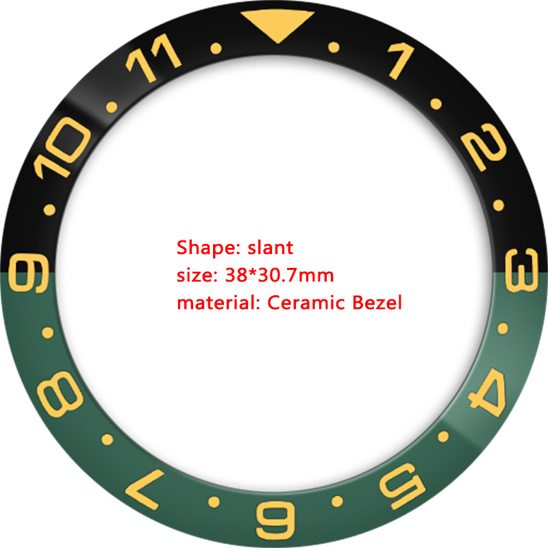 Seramik 38mmx30.7mm GMT Saat B - Watch Bezel Insert incelemesi ve fiyatı